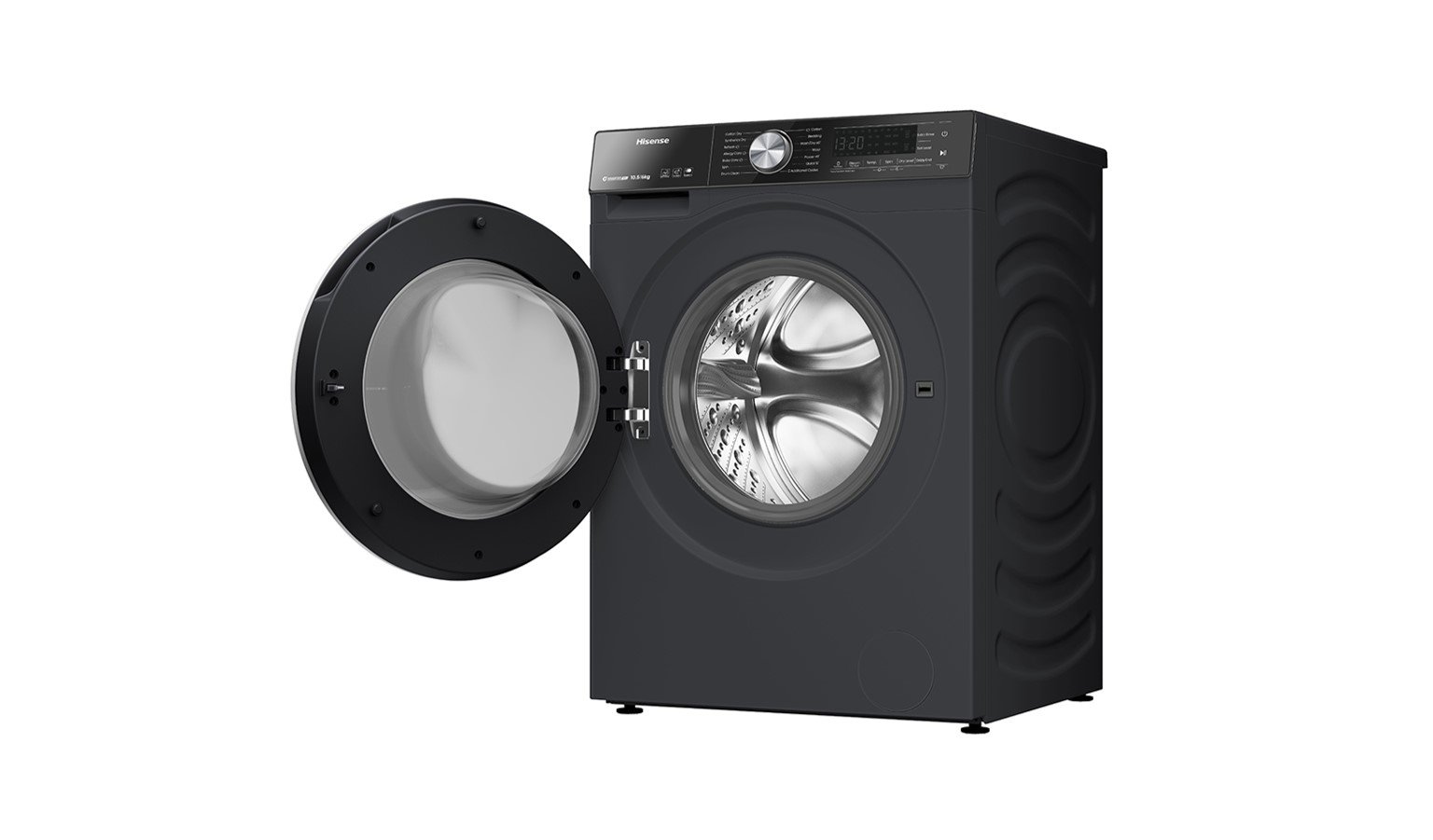 Hisense 10.5KG Front Load Washer and Dryer - Black (WD5S1085BB) - Image 3