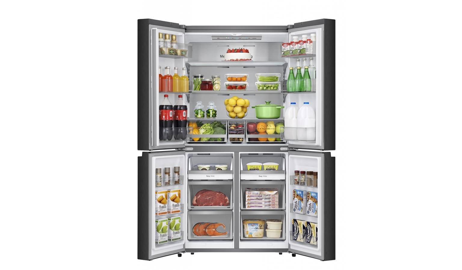 Hisense 4 Door Inverter 720L Refrigerator (RQ768N4ABU) - Image 2