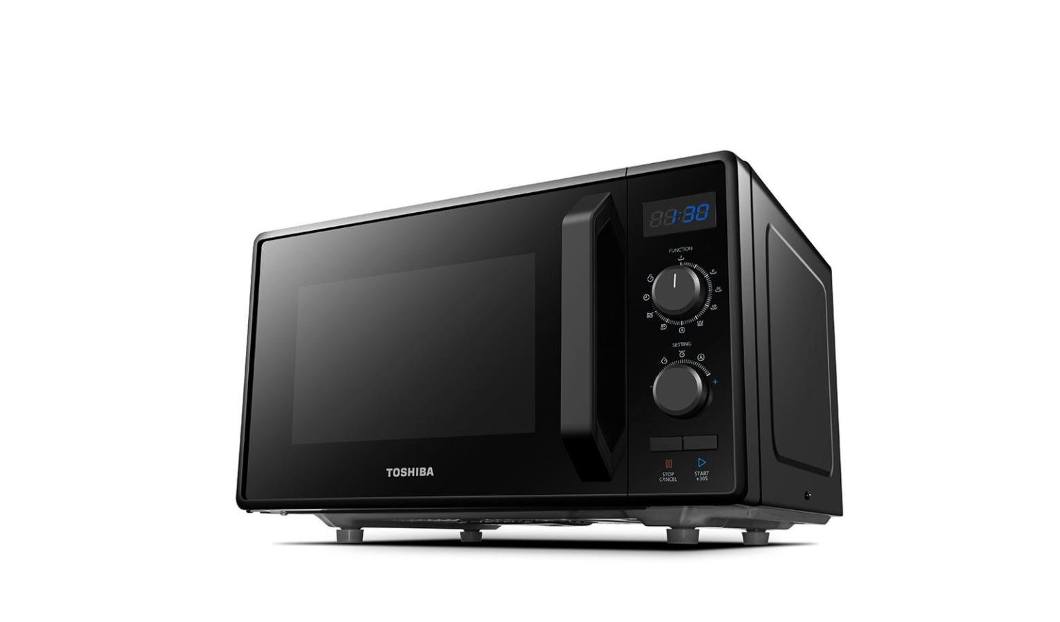 Toshiba 24L Digital Capacity Microwave Oven - Black (MW2-AG24PF) - Image 3