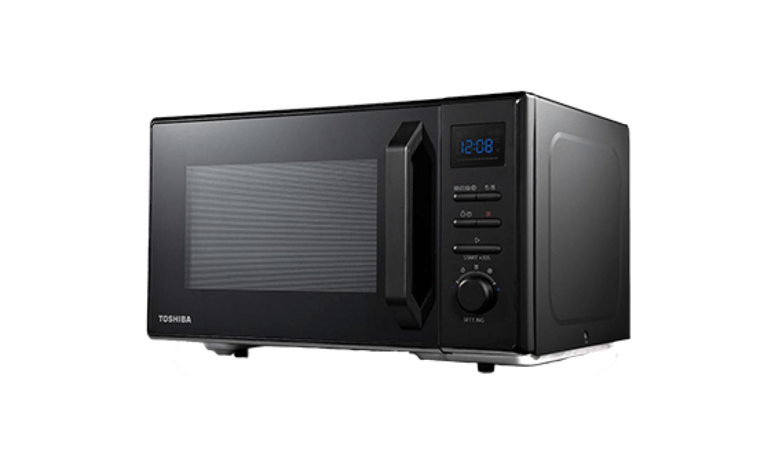 Toshiba 26L Microwave Oven with Convection Function - Black (MW2-AC26TF) - Image 2